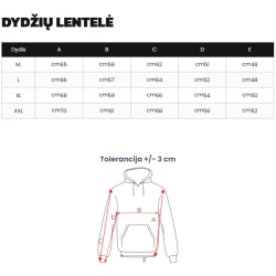 Vyriškas pilkas džemperis Brooklyn