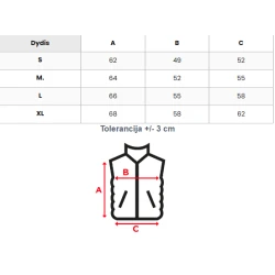 Naisten viininpunainen hupullinen liivi Senti