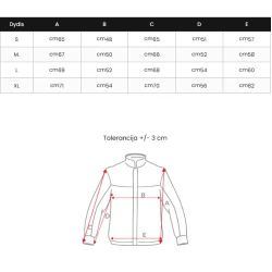 Moteriška dygsniuota juodos spalvos striukė Emilin