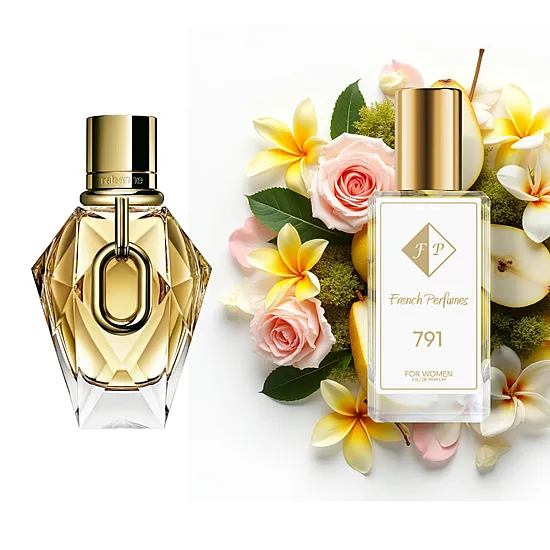 Nr791 kvepalai įkvėpti Rabanne Million – Gold For Her 33 ml FP Vyrams French Perfumes