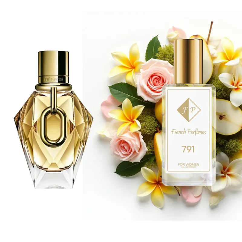 Nr791 kvepalai įkvėpti Rabanne Million – Gold For Her 33 ml FP Vyrams French Perfumes