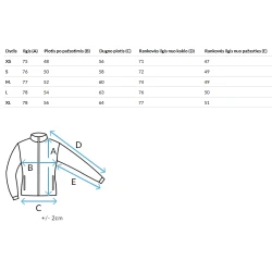Chaki moteriška striukė Garnit