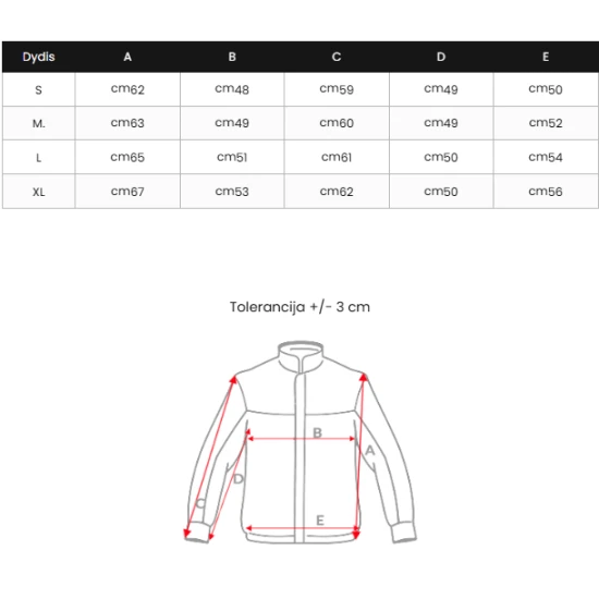 Moteriška raudonos spalvos striukė Albi Moteriškos striukės