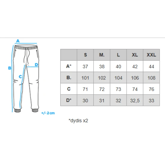 Vyriški mėlynos spalvos džinsai Cart Džinsai ir Jogeriai