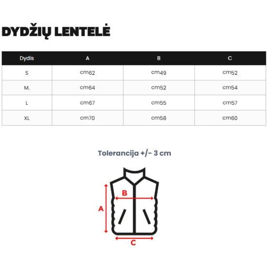 Moteriška tamsiai ruda liemenė Tory Moteriškos liemenės