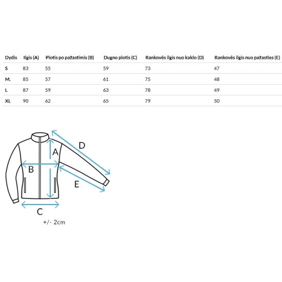 Moteriška žieminė tamsiai rusva striukė Niki Striukės