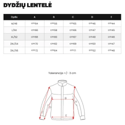 Vyriška raudonos spalvos striukė Sense