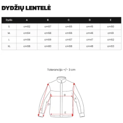 Moteriška juoda striukė su juodu kailiu Nikol