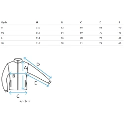 Moteriškas juodas žieminis paltas Gino