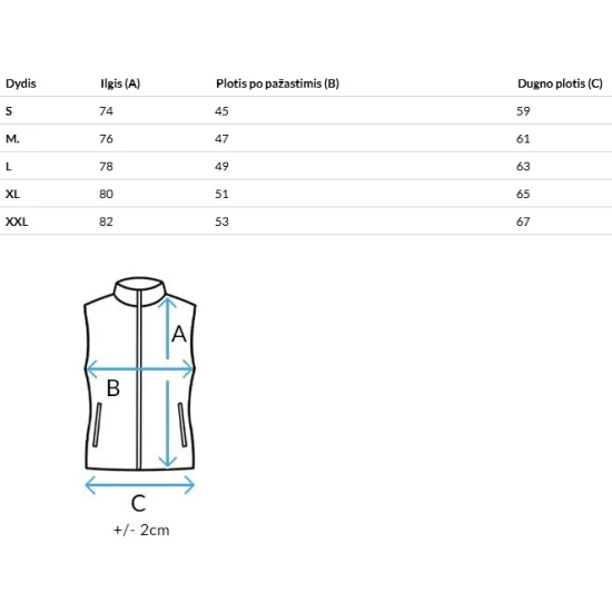 Moteriška juoda liemenė Giro Moteriškos liemenės