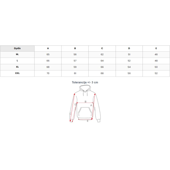 Vyriškas juodas džemperis su gobtuvu Glum Džemperiai su gobtuvu