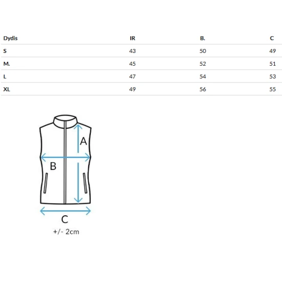 Moteriška juodos spalvos liemenė Veta Moteriškos liemenės