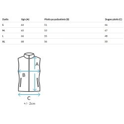 Moteriška juoda blizgi liemenė Bogo