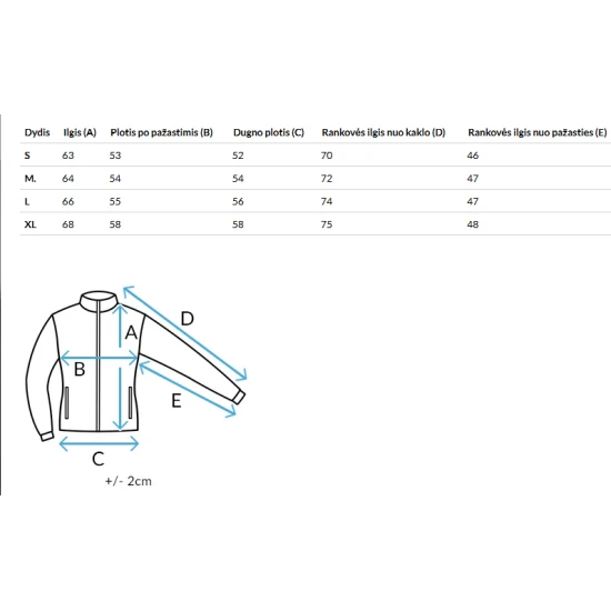 Moteriška juoda striukė Laris Moteriškos striukės
