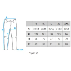 Vyriški tamsiai mėlyni džinsai Kone
