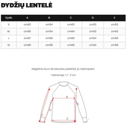 Moteriškas rudas džemperis su gobtuvu Nara