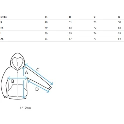 Moteriškas šviesiai pilkas džemperis su gobtuvu Sonia
