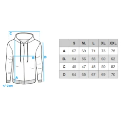 Vyriškas tamsiai pilkos spalvos džemperis su gobtuvu One