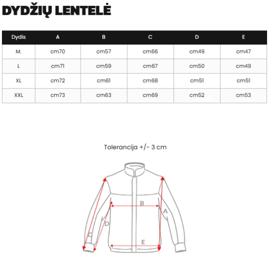 Juoda vyriška striukė su gobtuvu Lator JS/8M986/392