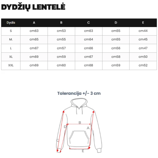 Vyriškas rusvas džemperis su gobtuvu Sport Džemperiai su gobtuvu