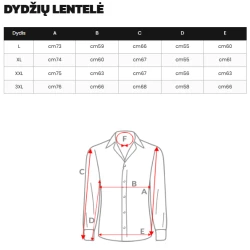 Vyriški tamsiai mėlyni languoti marškiniai Marino