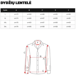 Vyriški bordo languoti marškiniai Marino