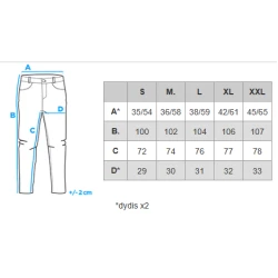 Vyriškos tamsiai mėlynos spalvos kelnės Sence