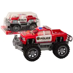 Raudonas policijos visureigis