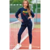 Женский темно-синий спортивный комплект, Литва