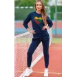 Женский темно-синий спортивный комплект, Литва