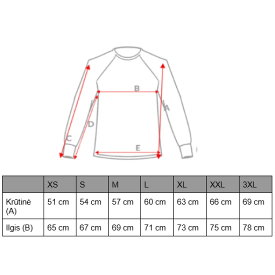Pilkas džemperis be gobtuvo Dakar (juodas)
