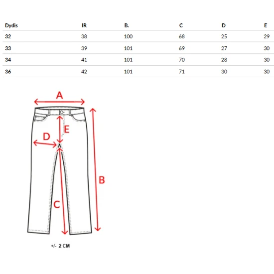 Vyriškos juodos kelnės Rio