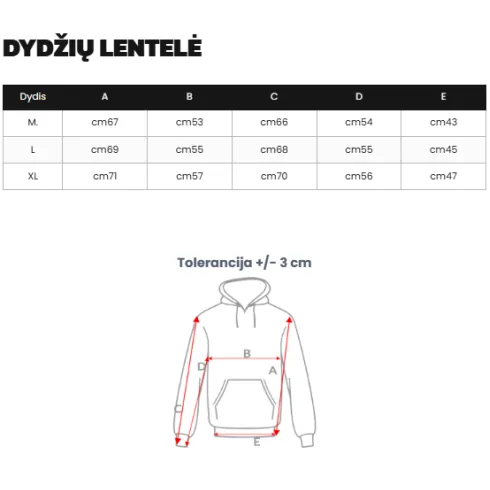 Juodas vyriškas džemperis Monat O/B265