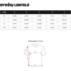 Miesten musta T-paita Freedom