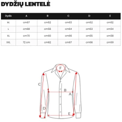 Vyriški tamsiai rudi marškiniai Top