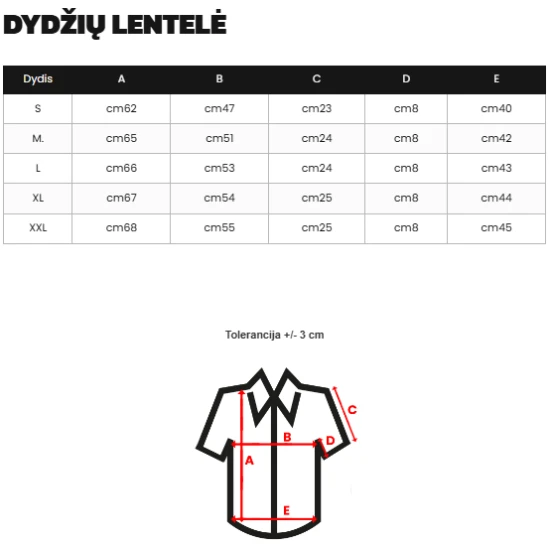Vyriški juodi polo marškinėliai Force POLO marškinėliai