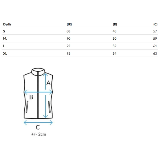 Moteriška juoda liemenė su gobtuvu Warm