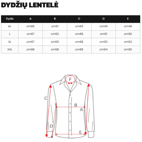 Vyriški rudi flaneliniai marškiniai Cory Marškiniai