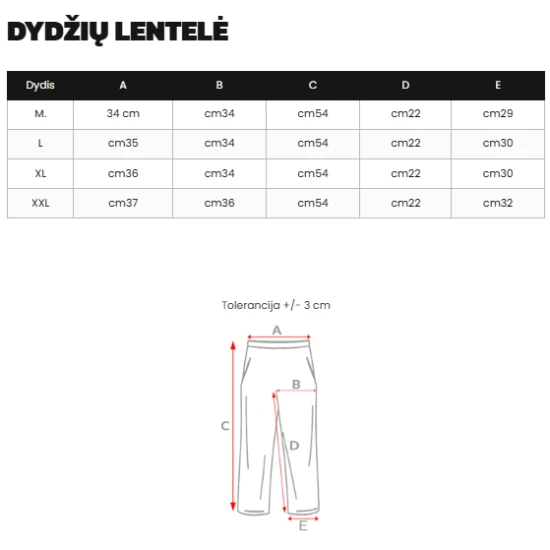 Vyriški juodi sportiniai šortai Star