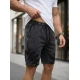 Vyriški juodi sportiniai šortai Star