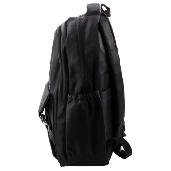 Juoda kuprinė su 6 kišenėmis 23 l, 46 cm Kuprinės
