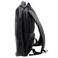 Juoda kuprinė su USB kišene 16L 41cm