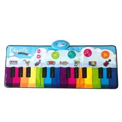 Edukacinis šokių kilimėlis, fortepijono instrumentams 10 melodijų