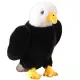 Plush Eagle Bird Plush Toy Mascot Cuddly Toy Black and White 25cm Pliušiniai žaislai