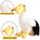 Plush Pelican Bird Plush Toy Mascot Cuddly Toy 24cm Pliušiniai žaislai
