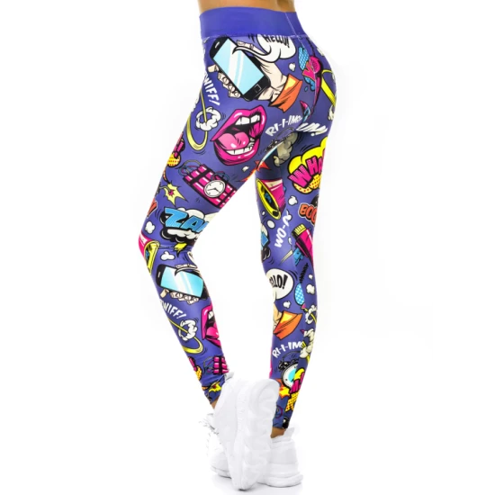 Spalvingi moteriški antblauzdžiai Mody O/20757