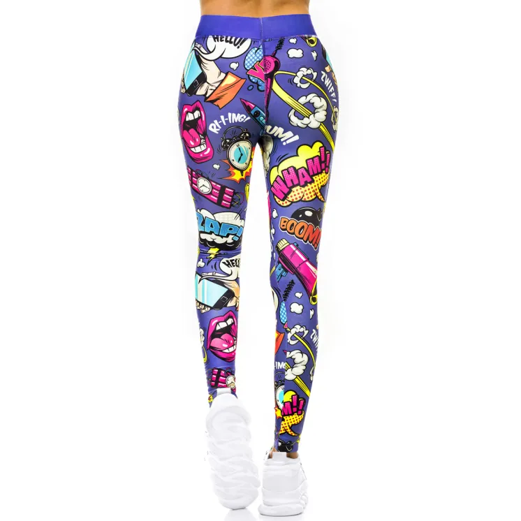 Colourful women's leggings Mody O/20757