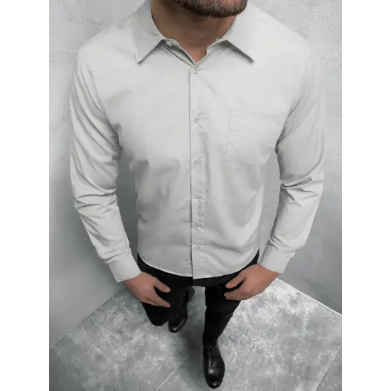 Pilki marškiniai vyrams Elegance JS/HH038/3