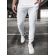 Vyriškos baltos laisvalaikio kelnės Sergo Laisvalaikio kelnės
