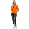 Moteriškas oranžinis džemperis Kober JS/W01